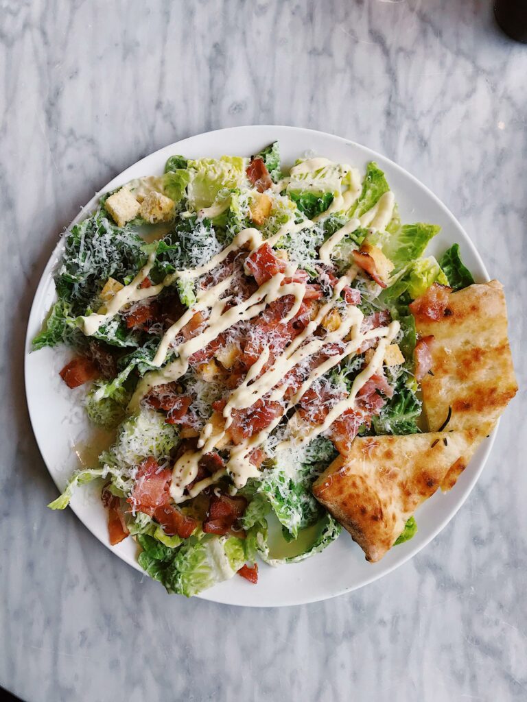 Elevated Caesar Salad for perfect Easy Summer dinner ideas.